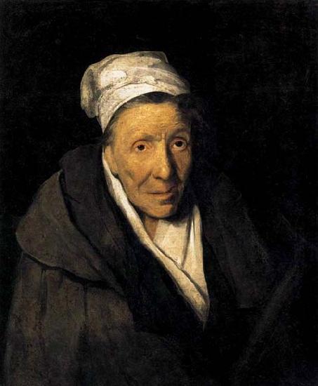 Theodore   Gericault A Madwoman and Compulsive Gambler oil painting image